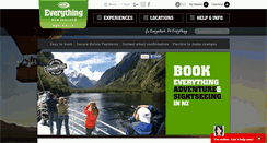 Desktop Screenshot of everythingnewzealand.com